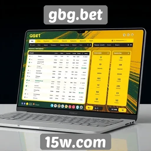 Interface do usuário em gbg.bet é intuitiva